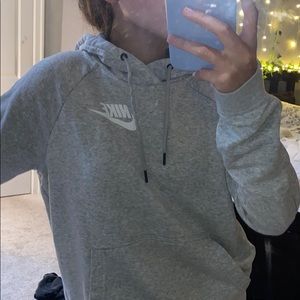 Grey Nike hoodie